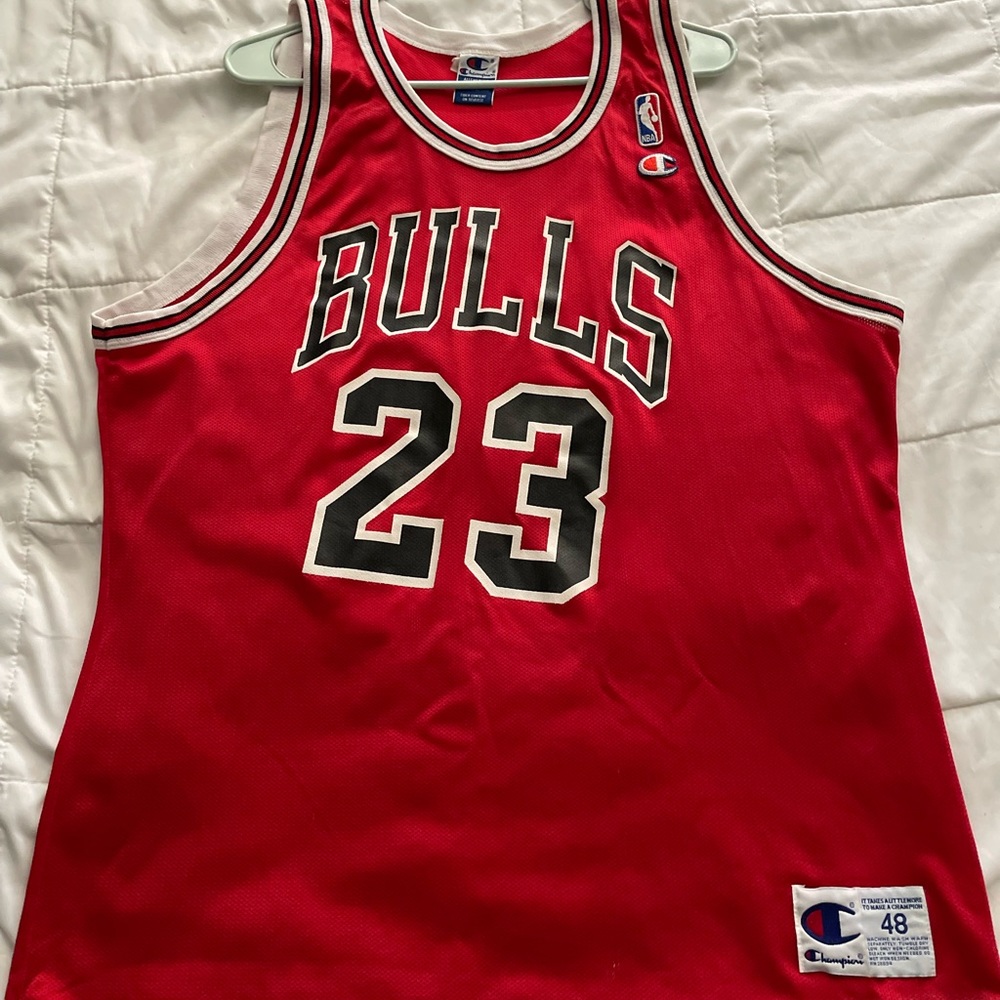 Michael Jordan Chicago Bulls Jersey- Champion